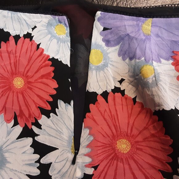 Vintage 1990s Spencer Jeremy Silk Midi Skirt – Size 12 Y2K - Picture 5 of 6